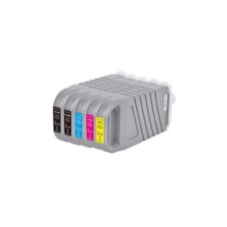 Cartouche jaune compatible PFI-710Y