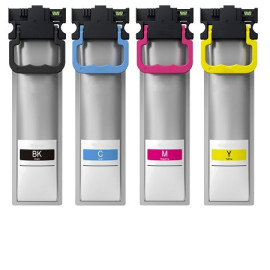 Pack 2 cartouches pour imprimante Epson équivalent C13T11C140, C13T11C240, C13T11C340, C13T11C440