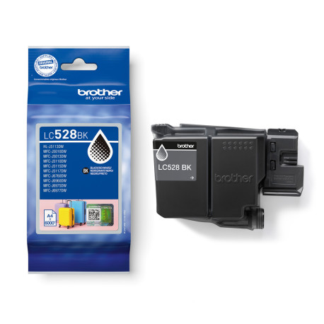 Cartouche noir Brother LC528BK