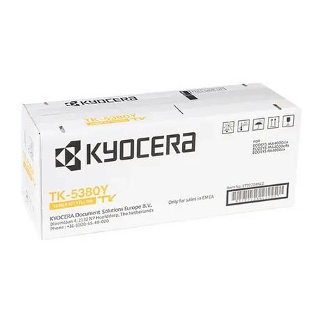 Toner jaune Kyocera 1T02Z0ANL0, TK-5380Y