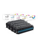 Pack 4 toners pour imprimante HP équivalent W2210X, 207X